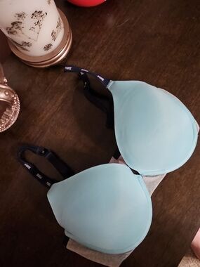 PINK Victoria's Secret Light Blue Padded Everyday Bra